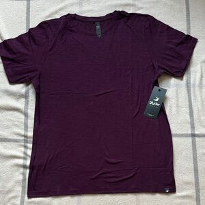 Glyder Purple Oliver Short Sleeve Tee Shirt